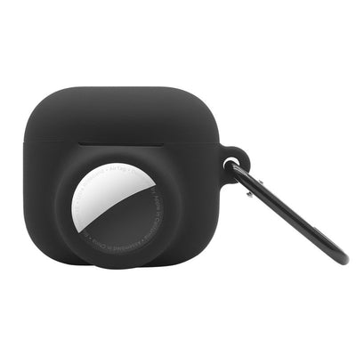 Applicable To Airpods 4airtag Tracker 2-in-1 Silicone Bluetooth