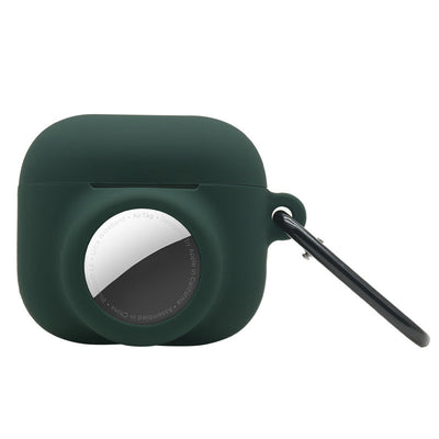 Applicable To Airpods 4airtag Tracker 2-in-1 Silicone Bluetooth