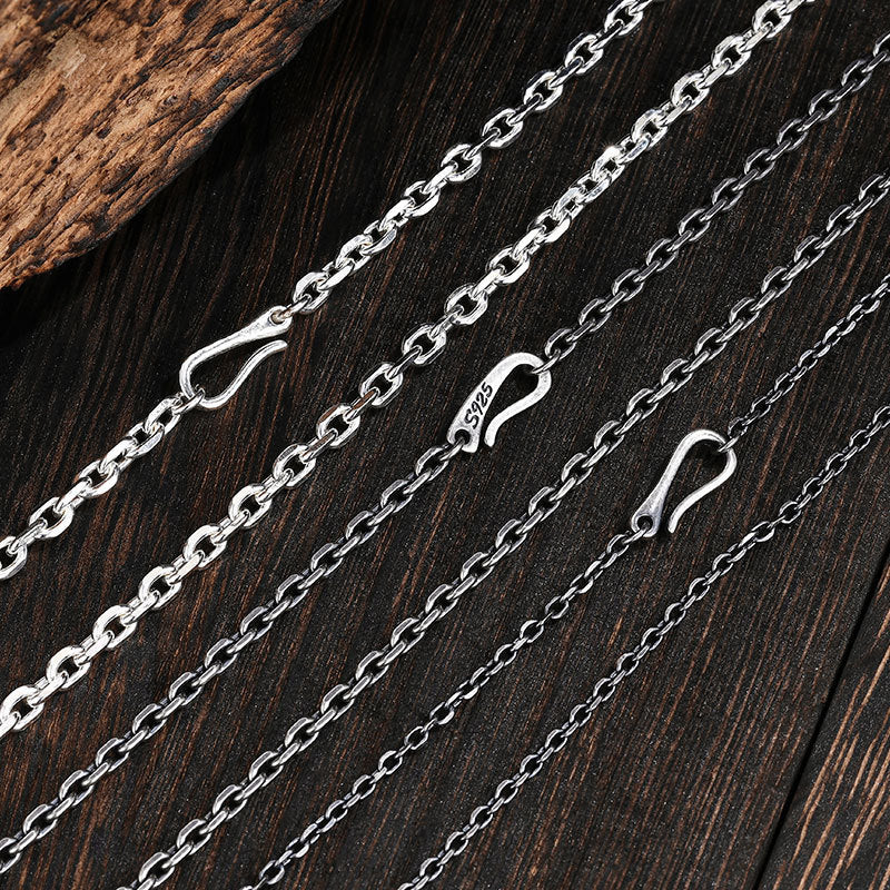 Sterling Silver Men's And Women's Necklaces